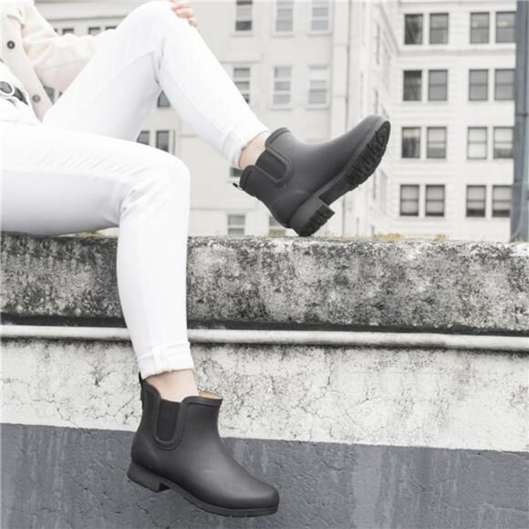 Chooka Women\'s Waterproof Plush Chelsea Bootie main image 6